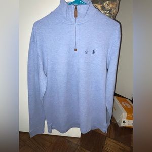Polo by Ralph Lauren Mens Fleece Zip pullover Logo